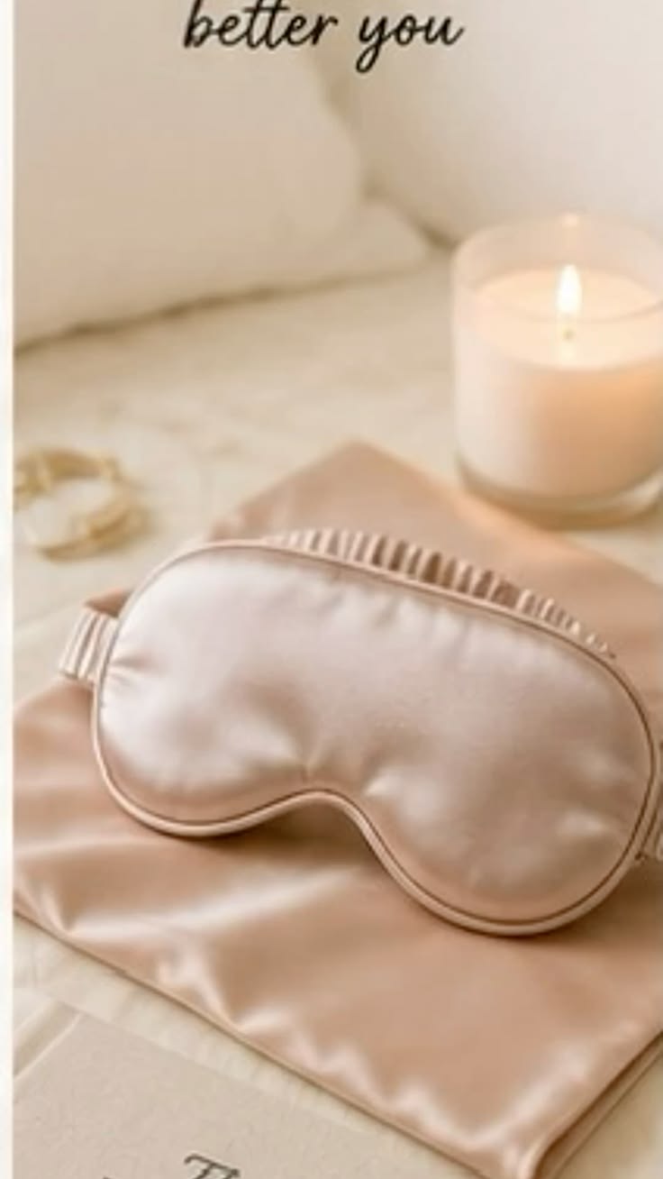 Antifaz para dormir 3D premium: antifaz ultrasuave que bloquea la luz para dormir mejor y viajar.