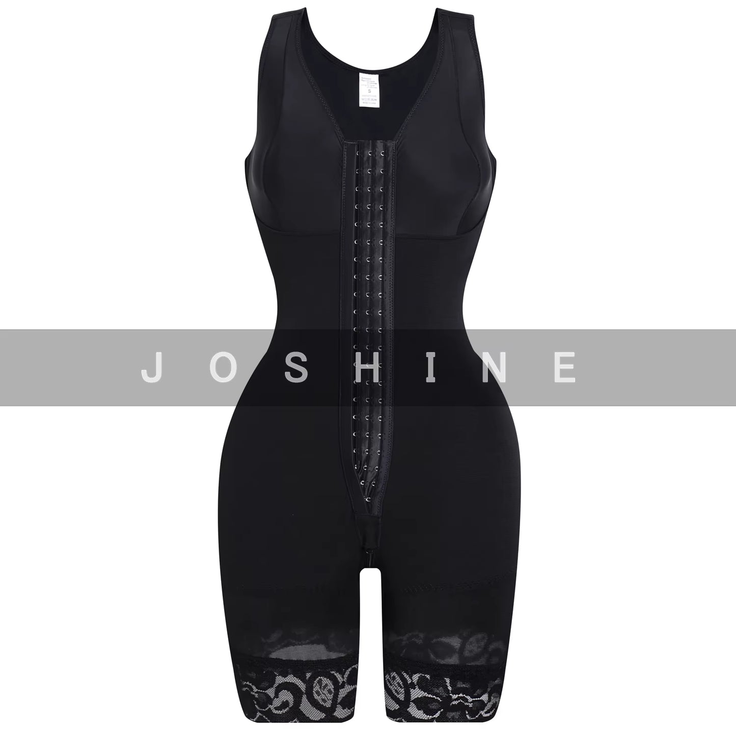 Full Body Shaper High Compression Shapewear Girdle with Brooches Bust for Postpartum Slimming Sheath Belly Fajas Colombianas