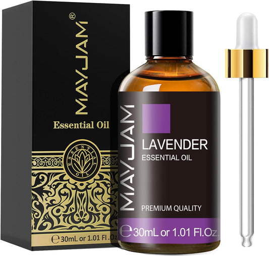 MAYJAM Aceite Esencial De Lavanda 30Ml, Aceite De Lavanda Para Difusor, Humidificador, Bricolaje, Hogar, Accesorios | Aceite De Lavanda Humidificador, Bricolaje, Hogar, Accesorios
