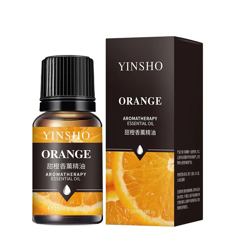17Flavors 10Ml Essential Oil for Aroma Diffuser Airhumidifier Home Water-Soluble Lavender Rose Car Air Fresheners Perfume Refill