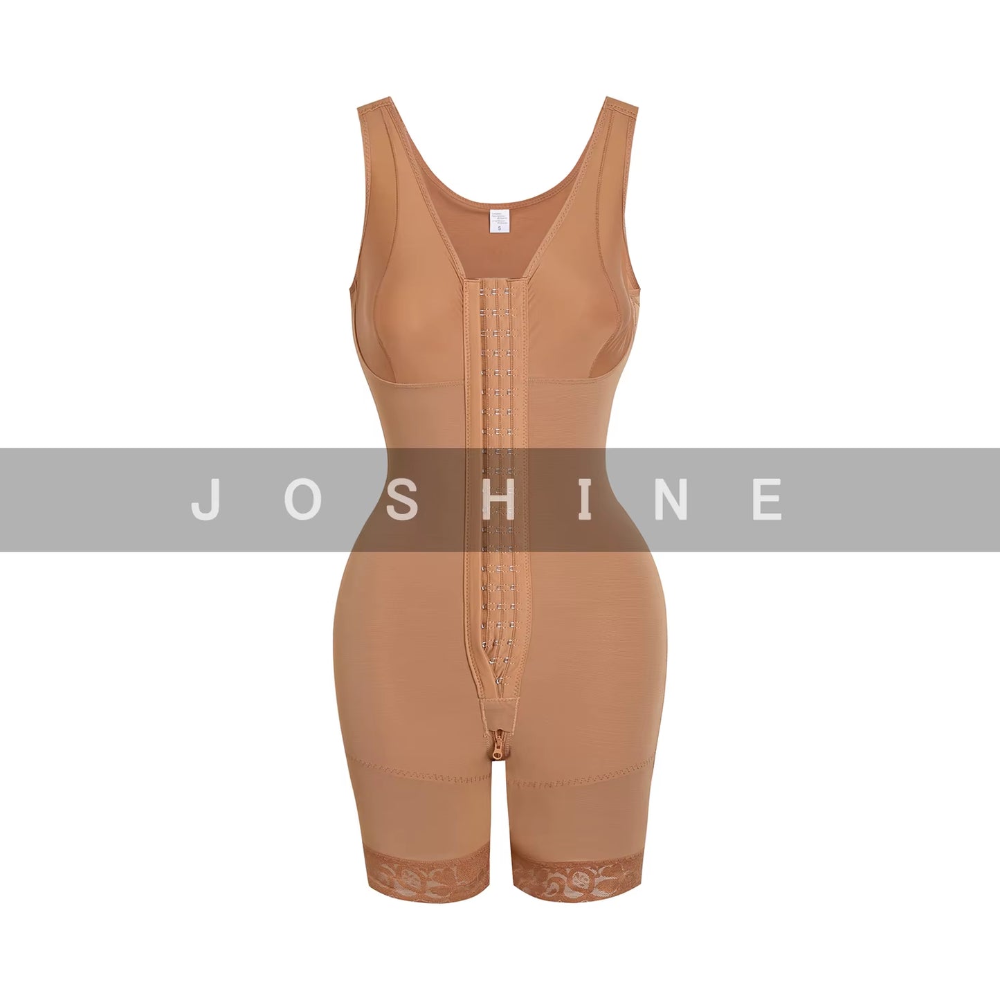 Full Body Shaper High Compression Shapewear Girdle with Brooches Bust for Postpartum Slimming Sheath Belly Fajas Colombianas
