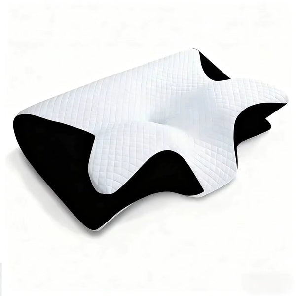 New Deep Sleep Pillow Horn Butterfly Pillow Cervical Spine Pillow Neck Pillow Sleeping Pillow Slow Rebound Memory Cotton Pillow