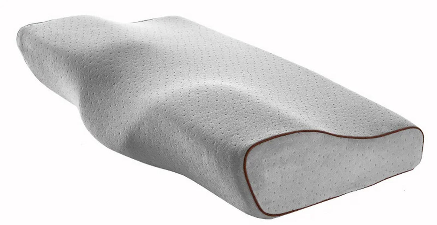 YR Memory Foam Pillow for Sleep Cervical Pillows Butterfly Shaped Memory Pillows Relax the Cervical Spine Adult Slow Rebound